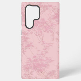 Soft Pink Bamboo Grove Pattern Phone Case Samsung Galaxy Hülle