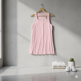 Soft Pink Bella Leinwand Racerback Tank