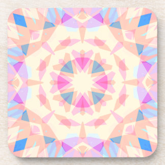 Soft Pink Blue Magic Star Halloween Rainbow Deco Getränkeuntersetzer