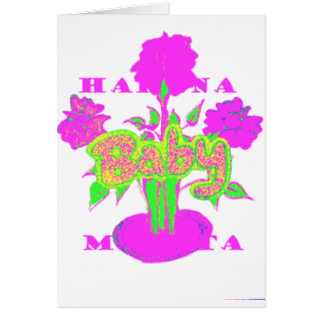 Soft Pink Blume Art: Eine Baby's Touch. (Vorne)