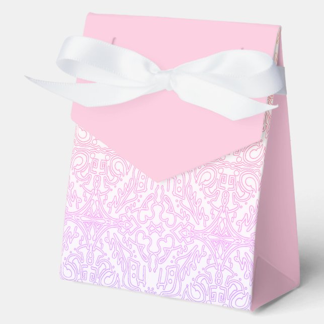 Soft Pink Dream Mandala pattern series Geschenkschachtel (Vorderseite)