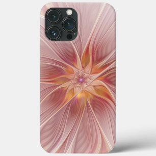 Soft Pink Floral Dream Abstraktes Fraktal Kunst Bl Case-Mate iPhone Hülle