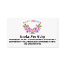 Soft Pink Floral Girl Babydusche