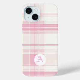 Soft Pink Karierte, individuell anpassbare Handy-C Case-Mate iPhone Hülle