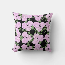 Soft Pink Roses Kissen