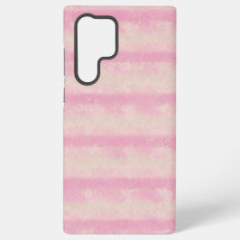 Soft Pink Stripe Phone Case Samsung Galaxy Hülle