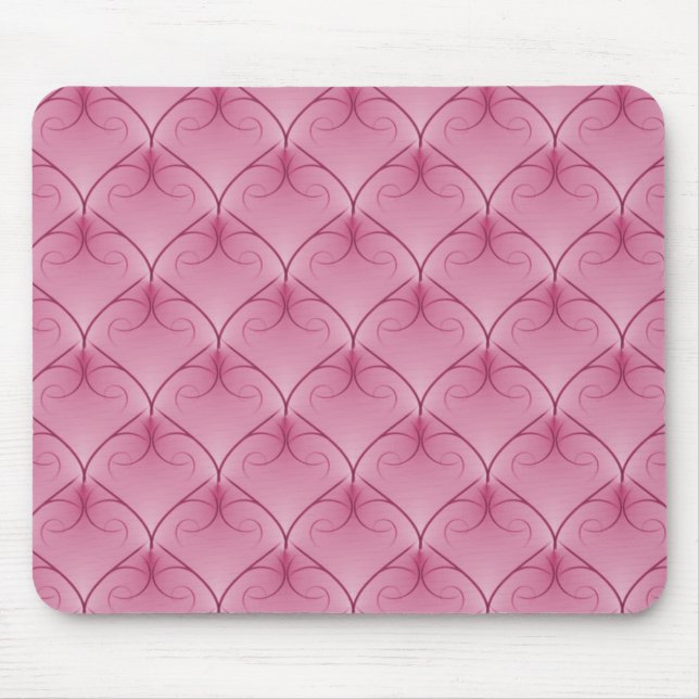 Soft Pink Unparallele Elegance Mousepad (Vorne)