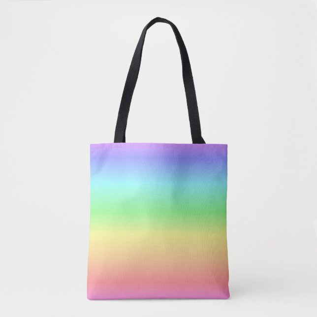 Soft Rainbow-Totbeutel Tasche (Vorderseite)