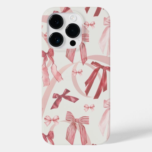 Soft Ribbon-Handy-Case | Minimaler ästhetischer Fa Case-Mate iPhone 14 Pro Hülle (Rückseite)