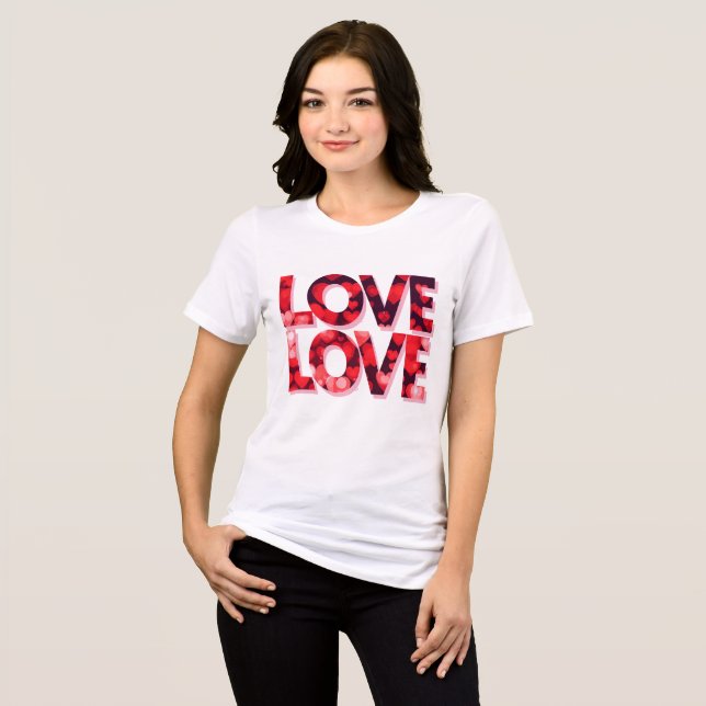 Soft Romantic Girls Proposal Tee (Vorderseite voll)