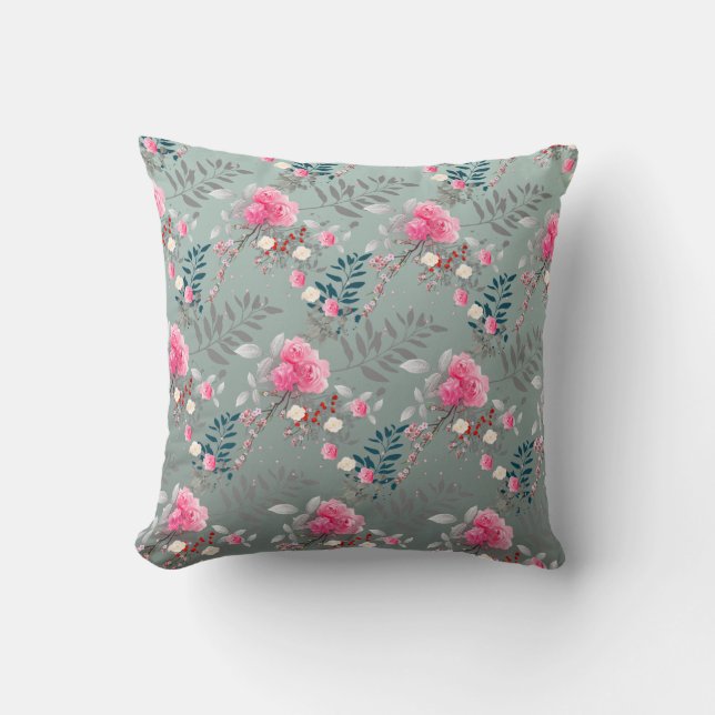 Soft Rose Kissen (Vorderseite)