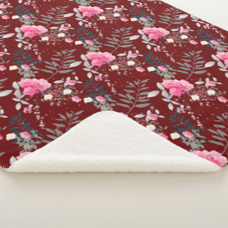 Soft Rose Sherpadecke