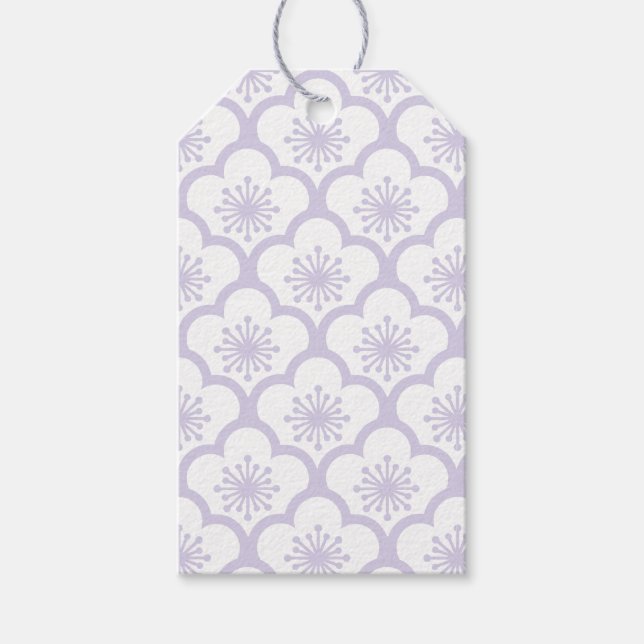 Soft Sakura Dusty Lavender - Neutral Geschenkanhänger (Vorderseite)