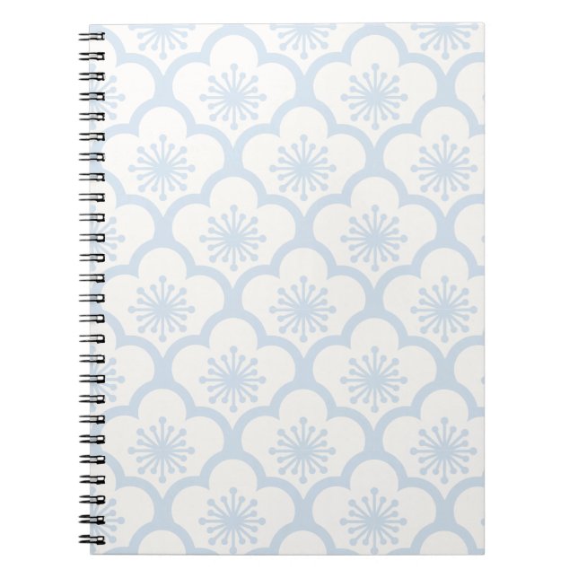 Soft Sakura Puderblau - Neutral Notizblock (Vorderseite)