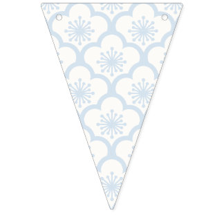 Soft Sakura Puderblau - Neutral Wimpelkette