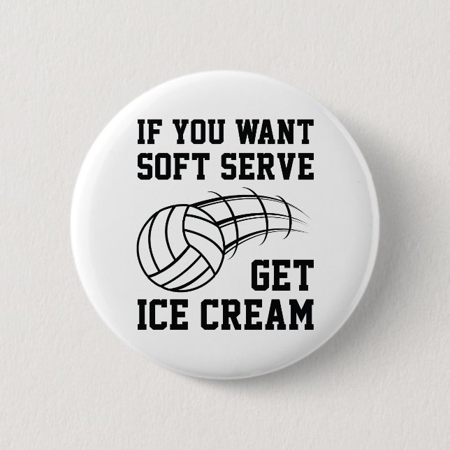 Soft Serve Ice Cream Button (Vorderseite)