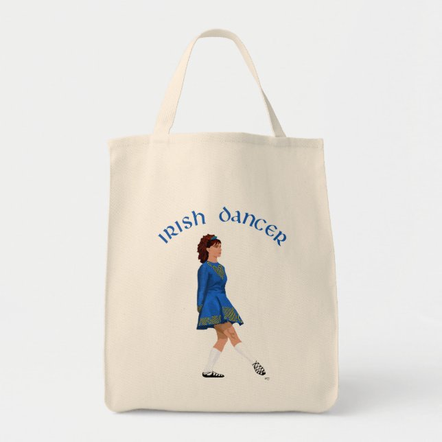 Soft Shoe Irish Dancer in Blue Tragetasche (Vorne)