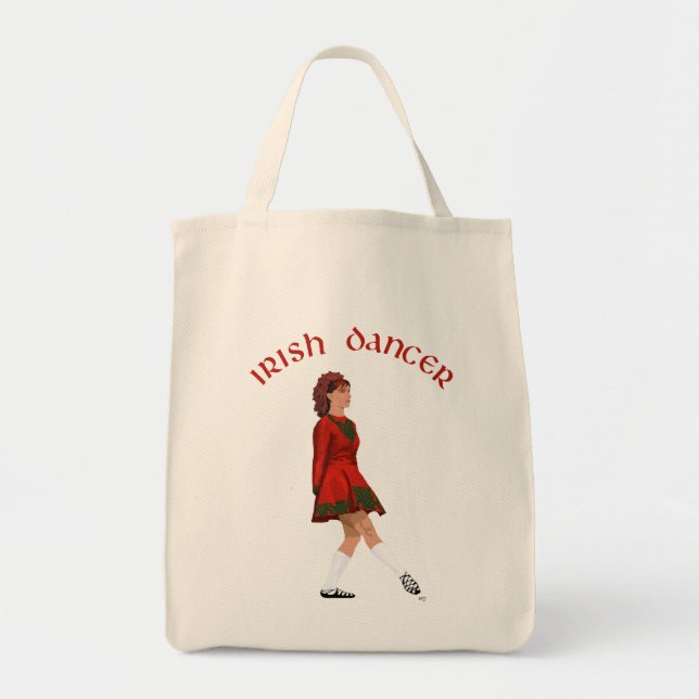 Soft Shoe Irish Dancer in Red Tragetasche (Vorne)