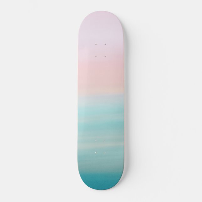 Soft Sky Dream #2 #wall #art Skateboard (Vorderseite)