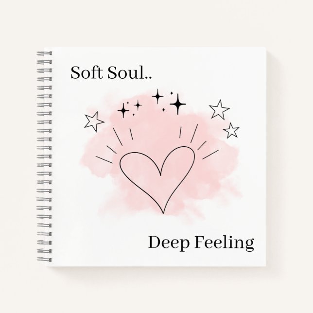 Soft Soul Personalized Notebook Notizbuch (Vorderseite)