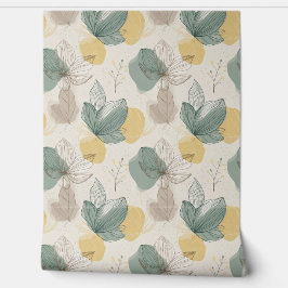 Soft Spring Botanical Tapete