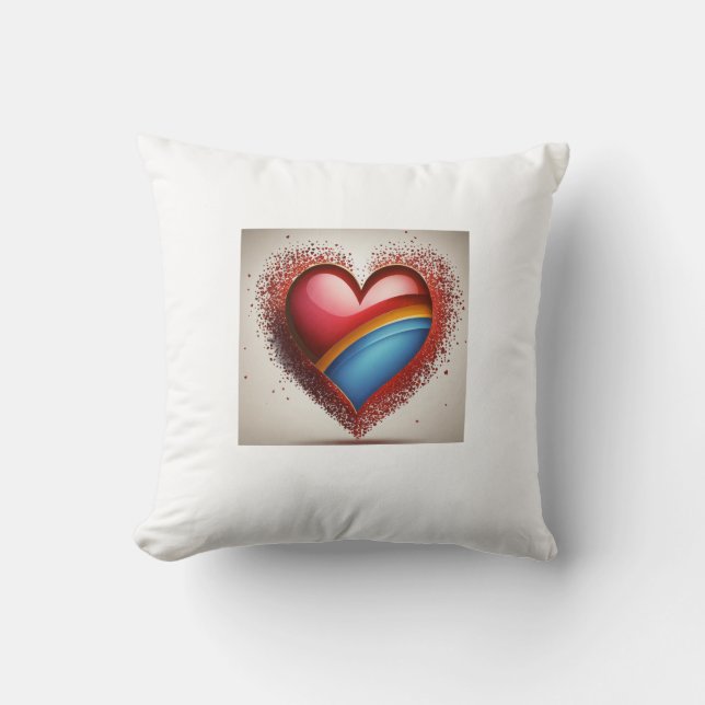 "Soft Statements: [Ihre Marke] Pillow & Pouf Ensem Kissen (Vorderseite)