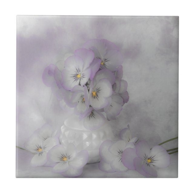 Soft Stiefmütterchen Fliese (Vorderseite)