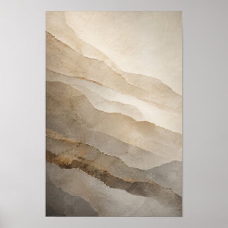 Soft Strata — Aurema (Porträt) Poster