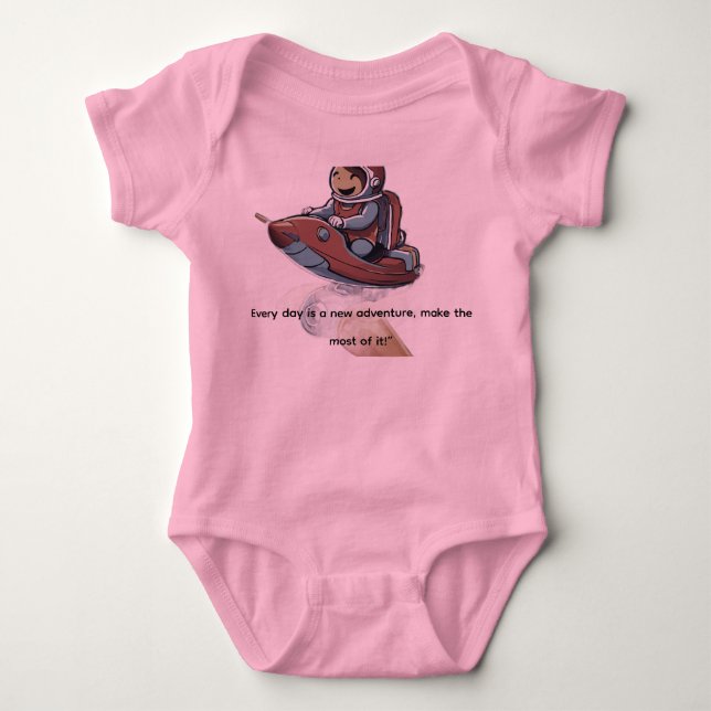 Soft & Stylish Baby Jersey Bodysuits (Vorderseite)