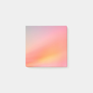 Soft Sunset Gradient Post-it Notes - Dreamy Pastel Klebezettel