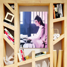 Soft Wangji spielen den Zither