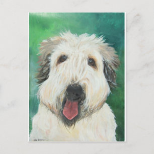 Soft Wheaton Terrier Hundebilder Postkarte