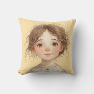 Soft Whimsy Portrait – The KindOnes Gentle Art Kissen