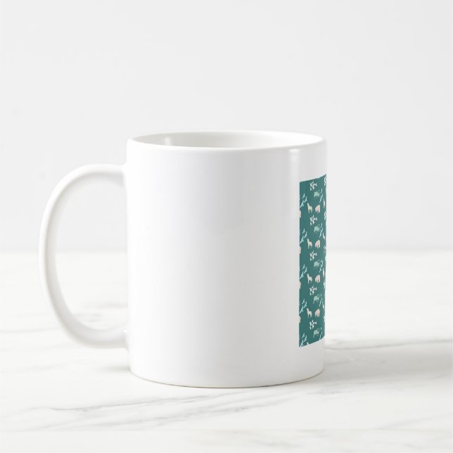 Soft wildlife woods pattern kaffeetasse (Links)