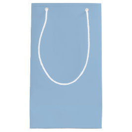 Soft Winter Blue Solid Kleine Geschenktüte