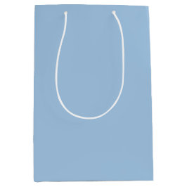 Soft Winter Blue Solid Mittlere Geschenktüte