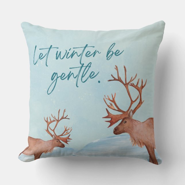 Soft Winter Collection — Calm, Cozy & Timeless Kissen (Vorderseite)