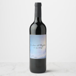Soft Winter Daydream Wein Etikett