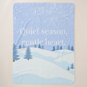 Soft Winter Kollektion — Ruhig, Gemütlich & Zeitlo Sherpadecke