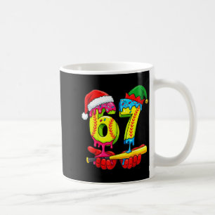 Softball 67 Eiscreme-Tropf Six Seven Jungen Lustig Kaffeetasse