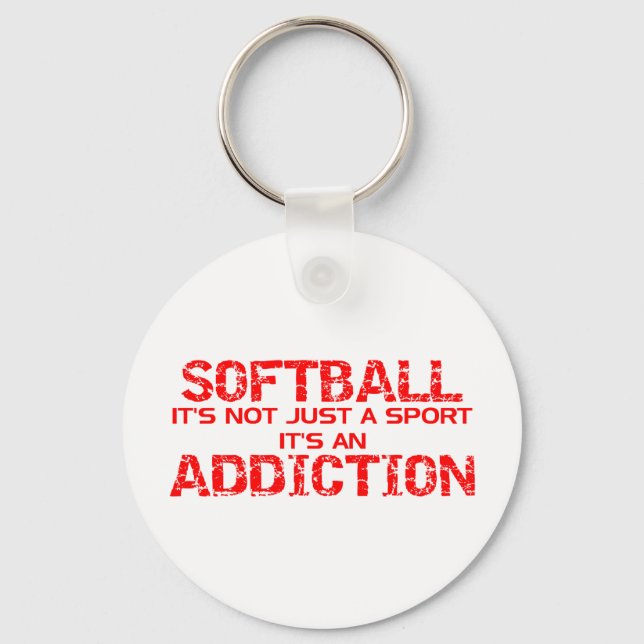 Softball-Adoption Schlüsselanhänger (Vorderseite)