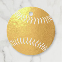 Softball Baseball Dankeschön Gold