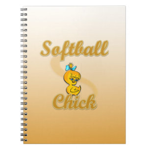 Softball Chick Notizblock