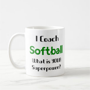 Softball-Coach-Tasse Kaffeetasse