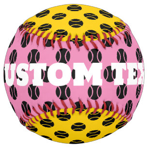 Softball Cool balle de tennis imprimer personnalisé softbal