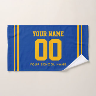Softball Custom Jersey Number & Name, Team Gift Handtuch
