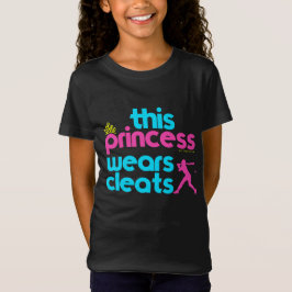 Softball: Diese Prinzessin Wears Cleats - Golly T-Shirt