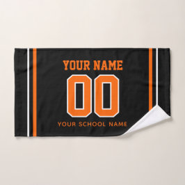 Softball-Einzelbestellungen Trikot Nummer & Name,  Handtuch