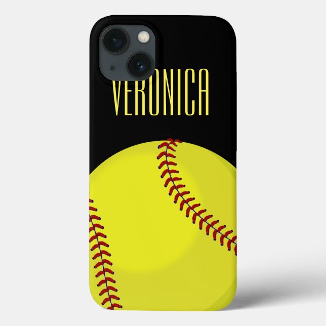 Softball Fan Case-Mate iPhone Hülle (Rückseite)