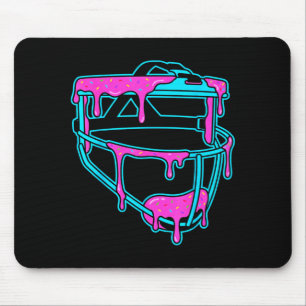 Softball-Fänger-Tropf-Eiscreme-Maske-Streusel-Gam Mousepad